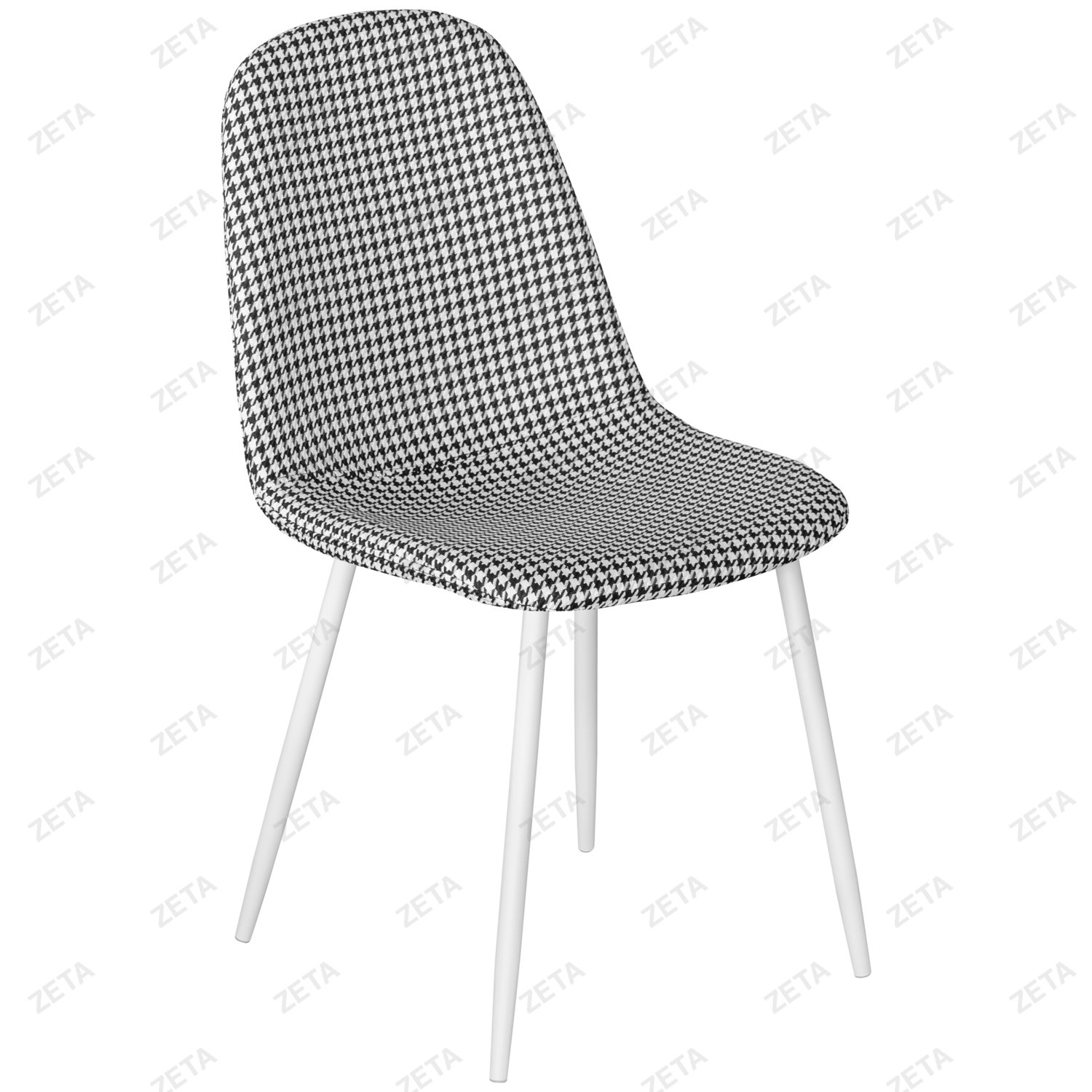 Стул Sander X №DT-1916P (черно-белый) (ВИ)