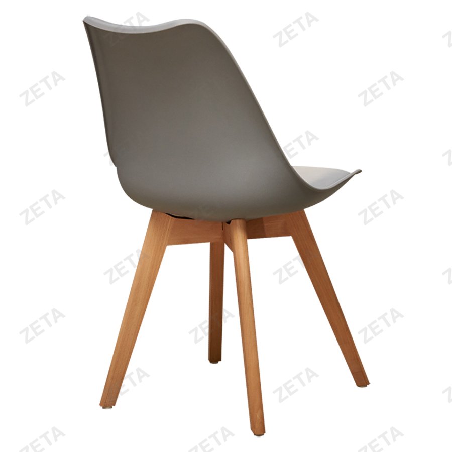 Стул пластиковый №C05 (серый) (ВИ)