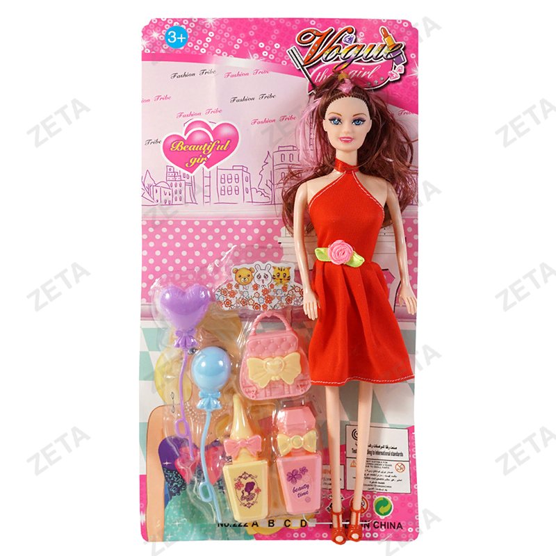 Кукла 32 см Модель, с аксессуаром, в пакете (222-1) №2255883 - изображение 1