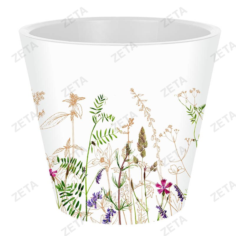 Горшок для цветов с дренажной вставкой 5 л. InGreen "London Deco" №IG6306