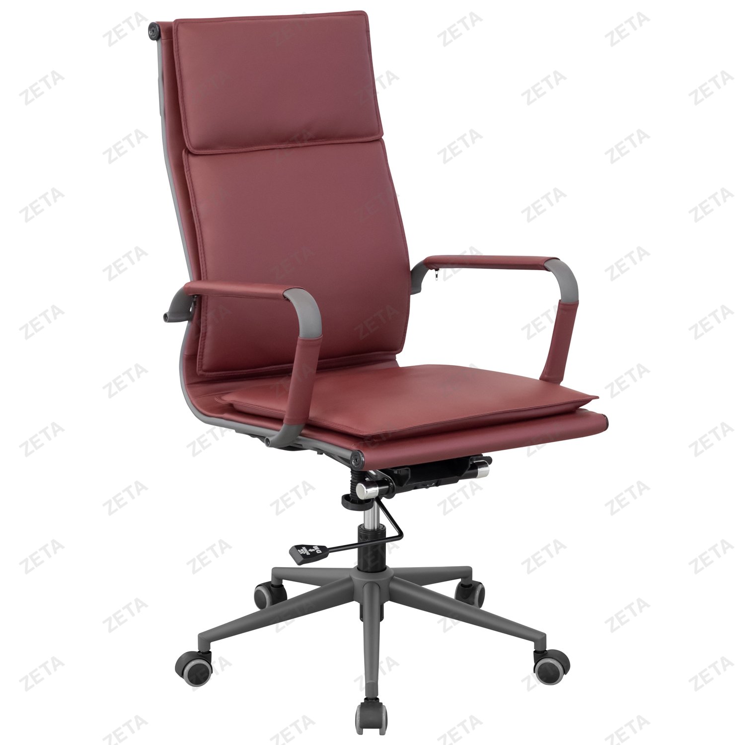 Кресло №5729A-H-G (темно-красный) (ВИ)