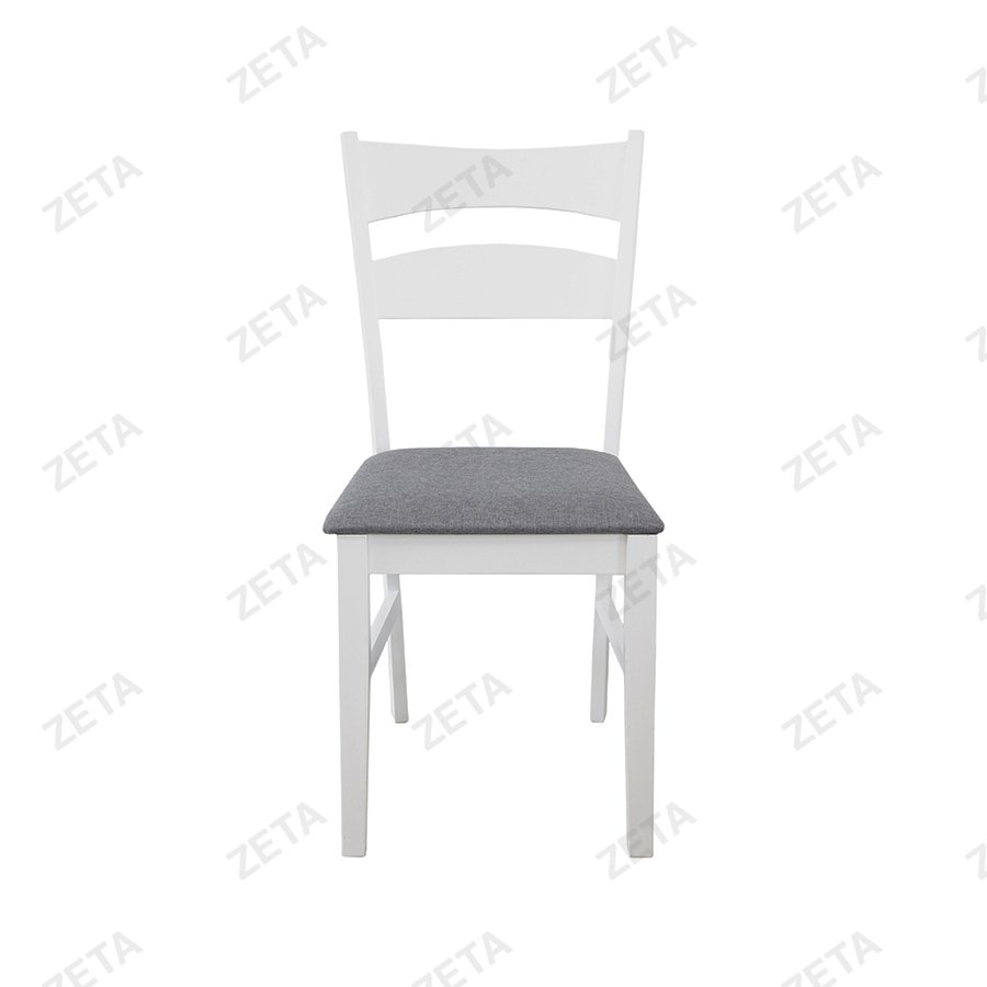 Столовый комплект: стол + 4 стула №HV-P-W (белый) (МНГ) - изображение 4