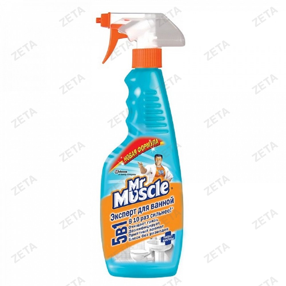 Спрей "MR MUSCLE" для ванной комнаты 5в1 жидкий триггер