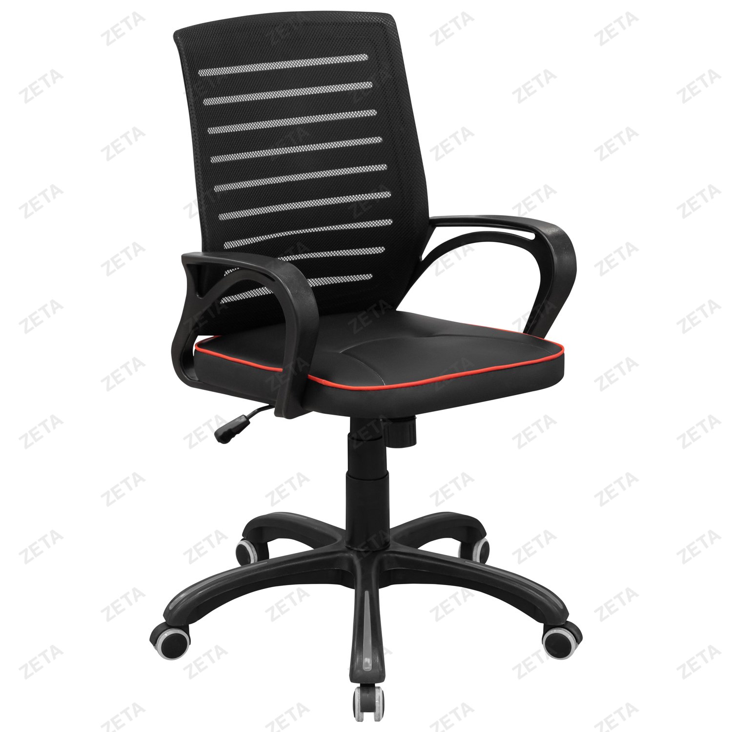 Кресло "МИ-6" (сиденье эко-кожа с прошивкой, с окантовкой)