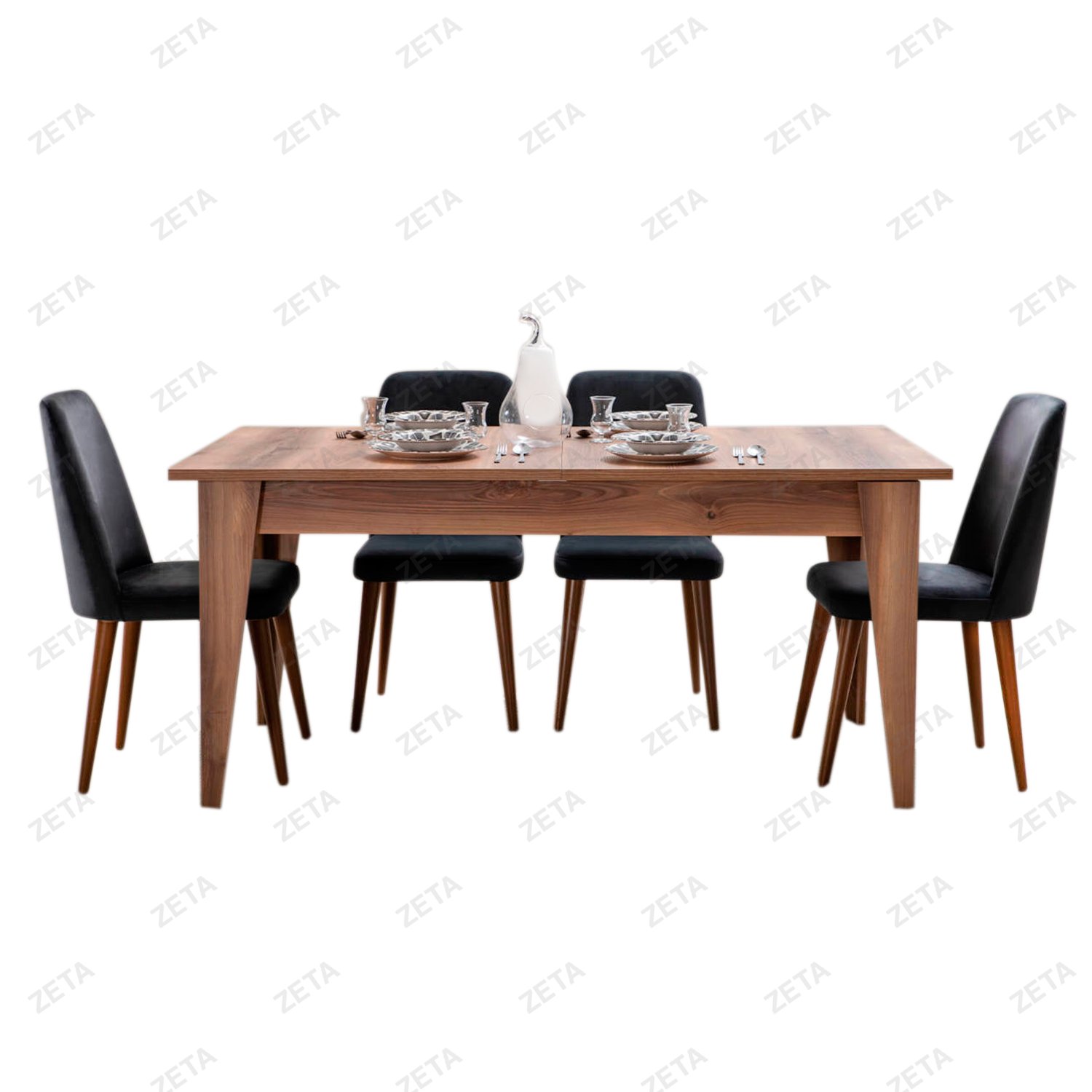 Столовый комплект 1 стол + 6 стульев (K.Empoli)