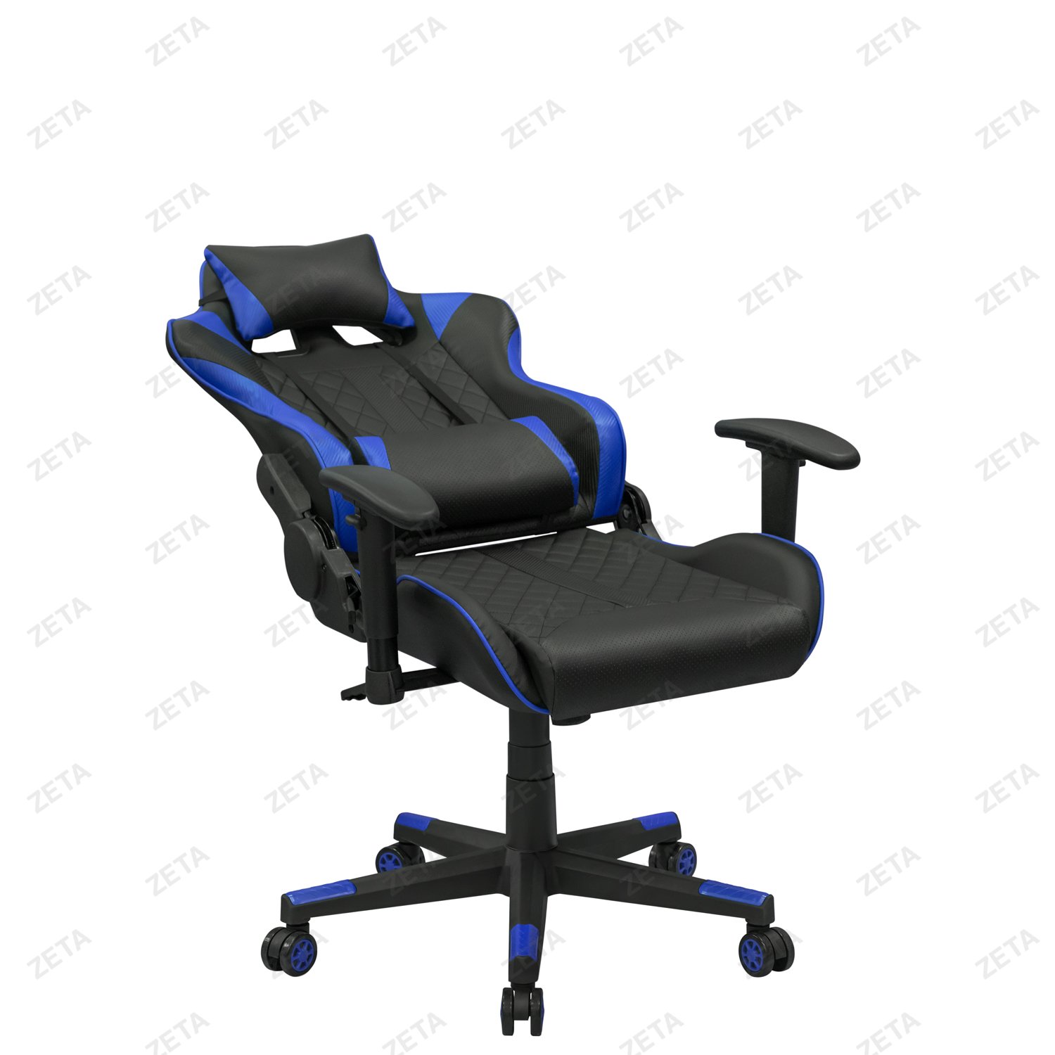 Кресло №GC-3 (чёрно-синее) - изображение 3