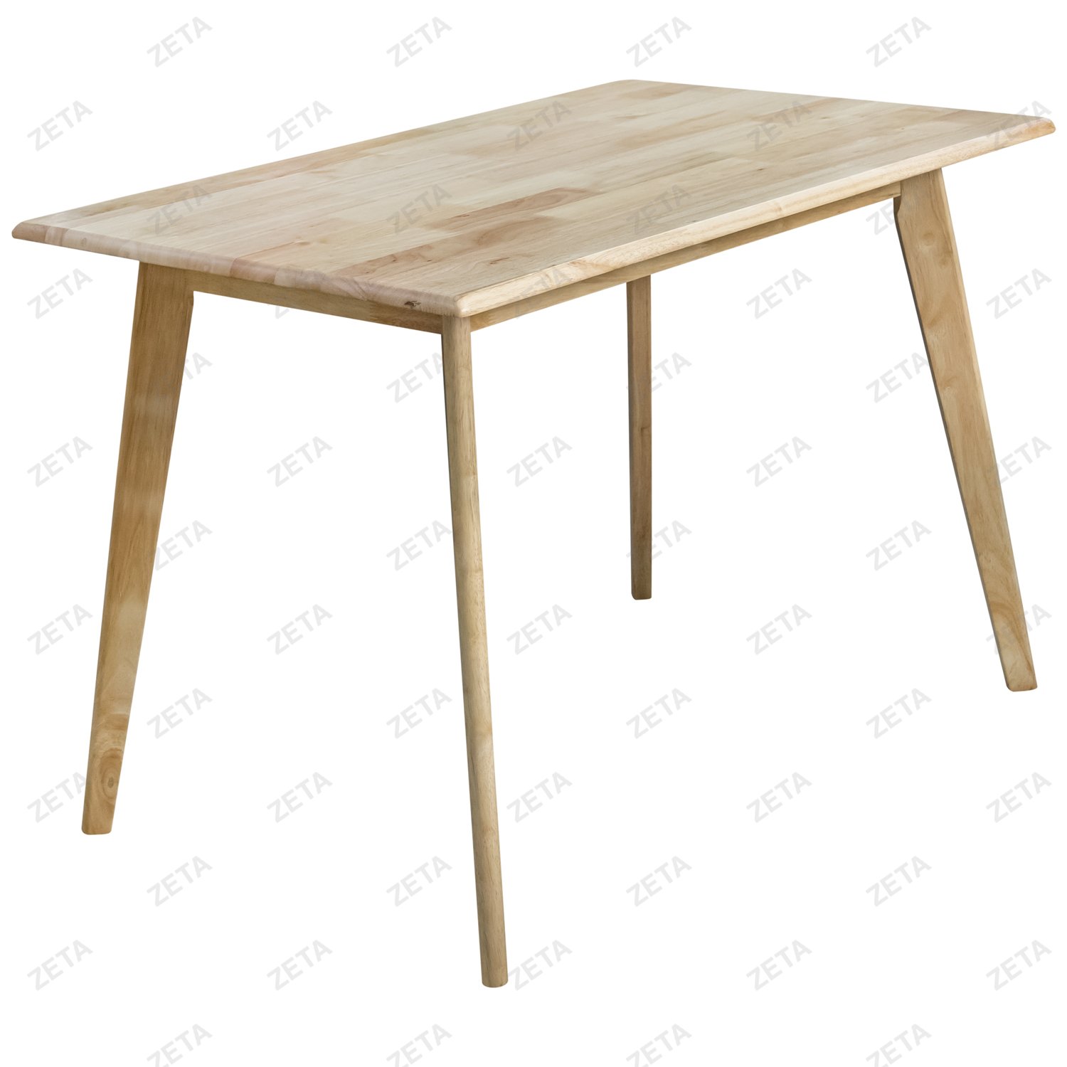 Комплект мебели: стол + 4 стула №RH7159T+RH1037C (натура / светло-бежевый) (Малайзия)