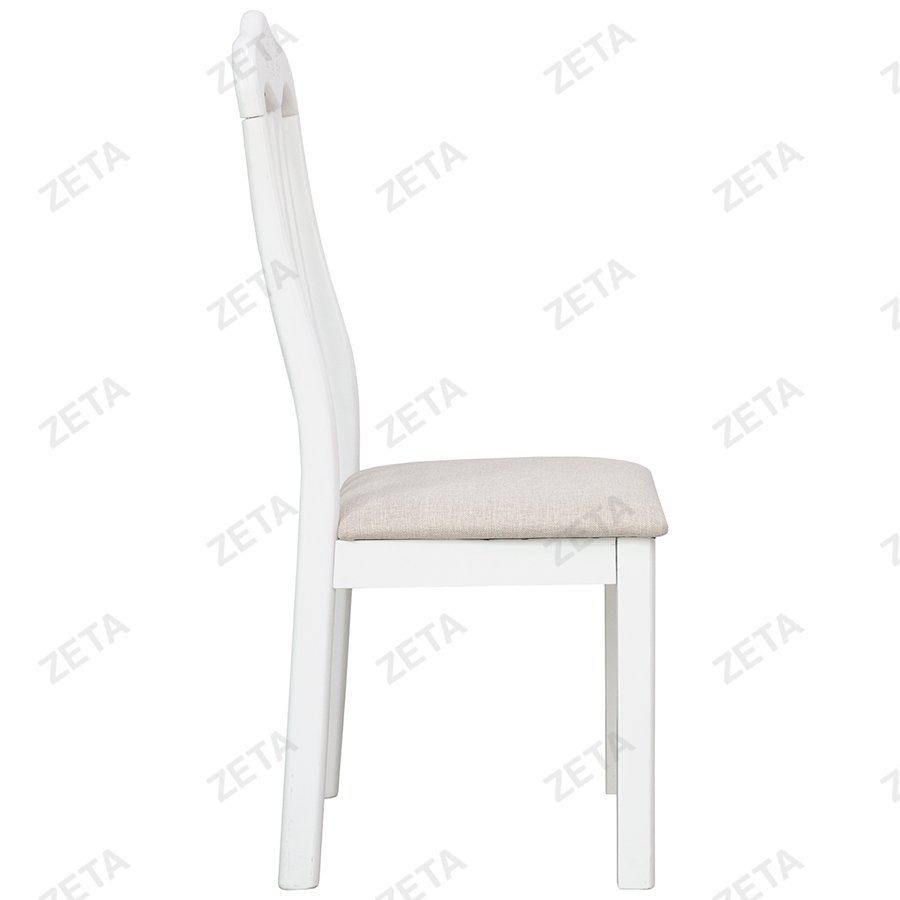 Обеденный комплект стол №RH7066T + 4 стула №RH559C (белый) - изображение 5