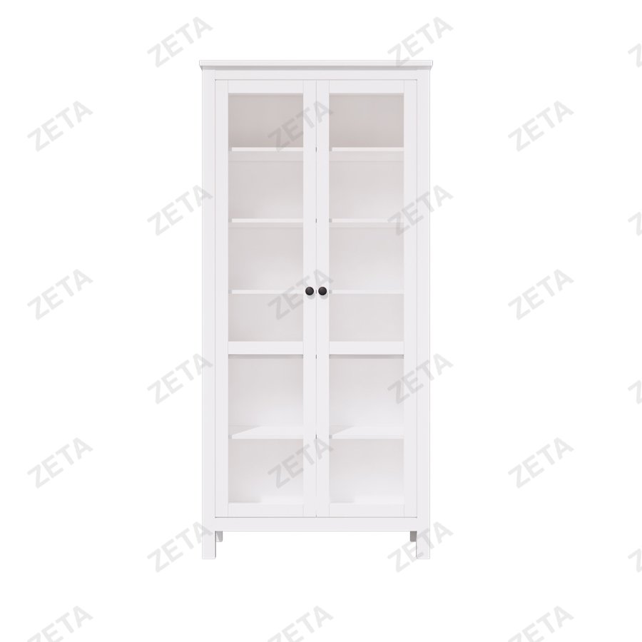 Шкаф с дверями "Кымор" (900*1980*370 мм.) №5030710403 (белый) (Лузалес-РФ) - изображение 2