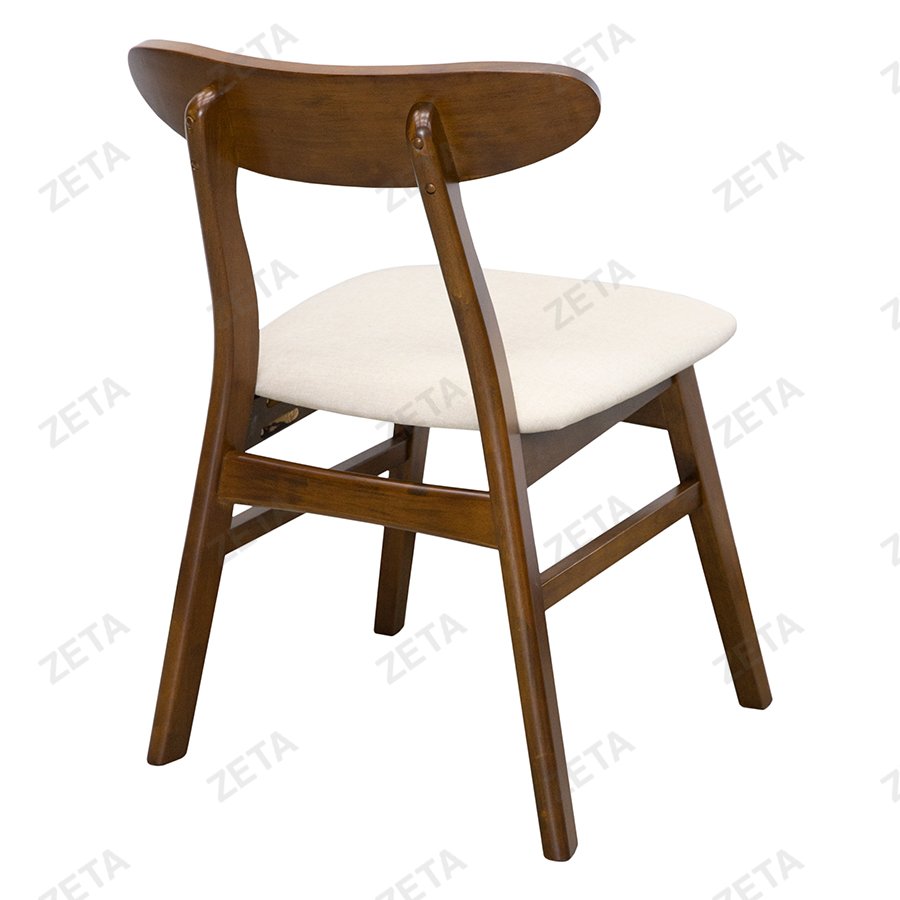 Комплект мебели: стол + 6 стульев №RH7234T + №RH373C (орех / светло бежевый) (Малайзия) - изображение 7