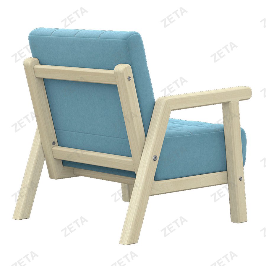 Мягкое кресло "Кроха" № 317625 (Candy Blue) - изображение 3