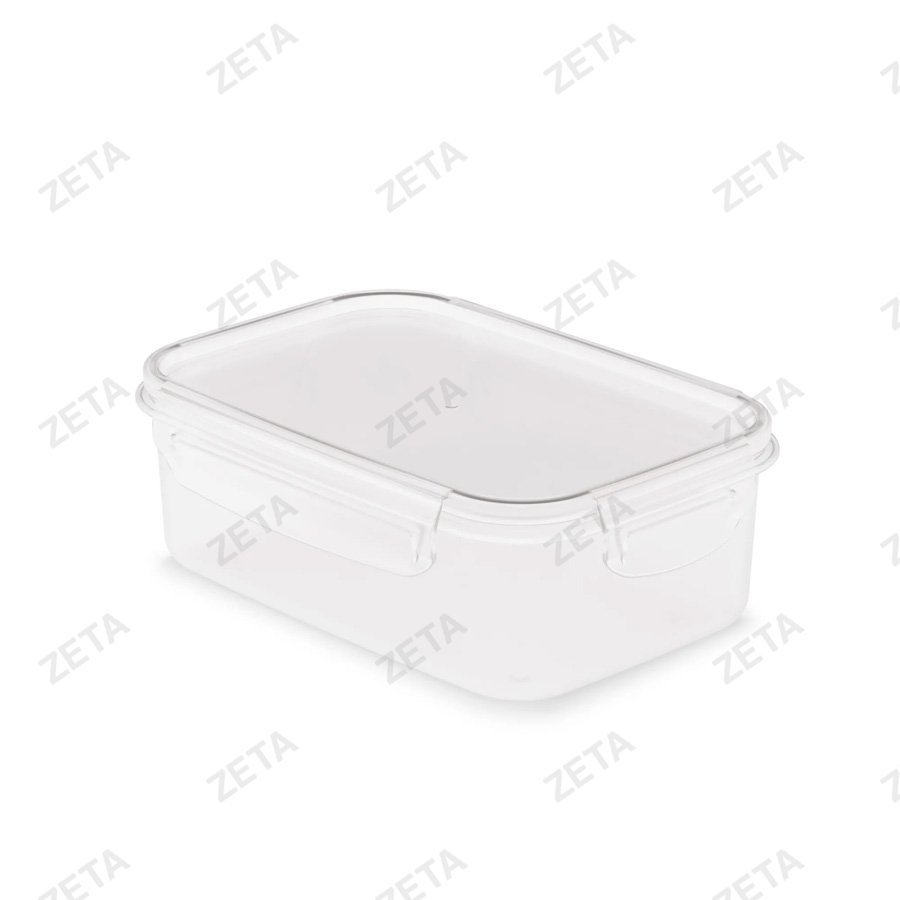 Емкость для СВЧ 500 мл. "Прайм" прямоугольная на защелках №М8500