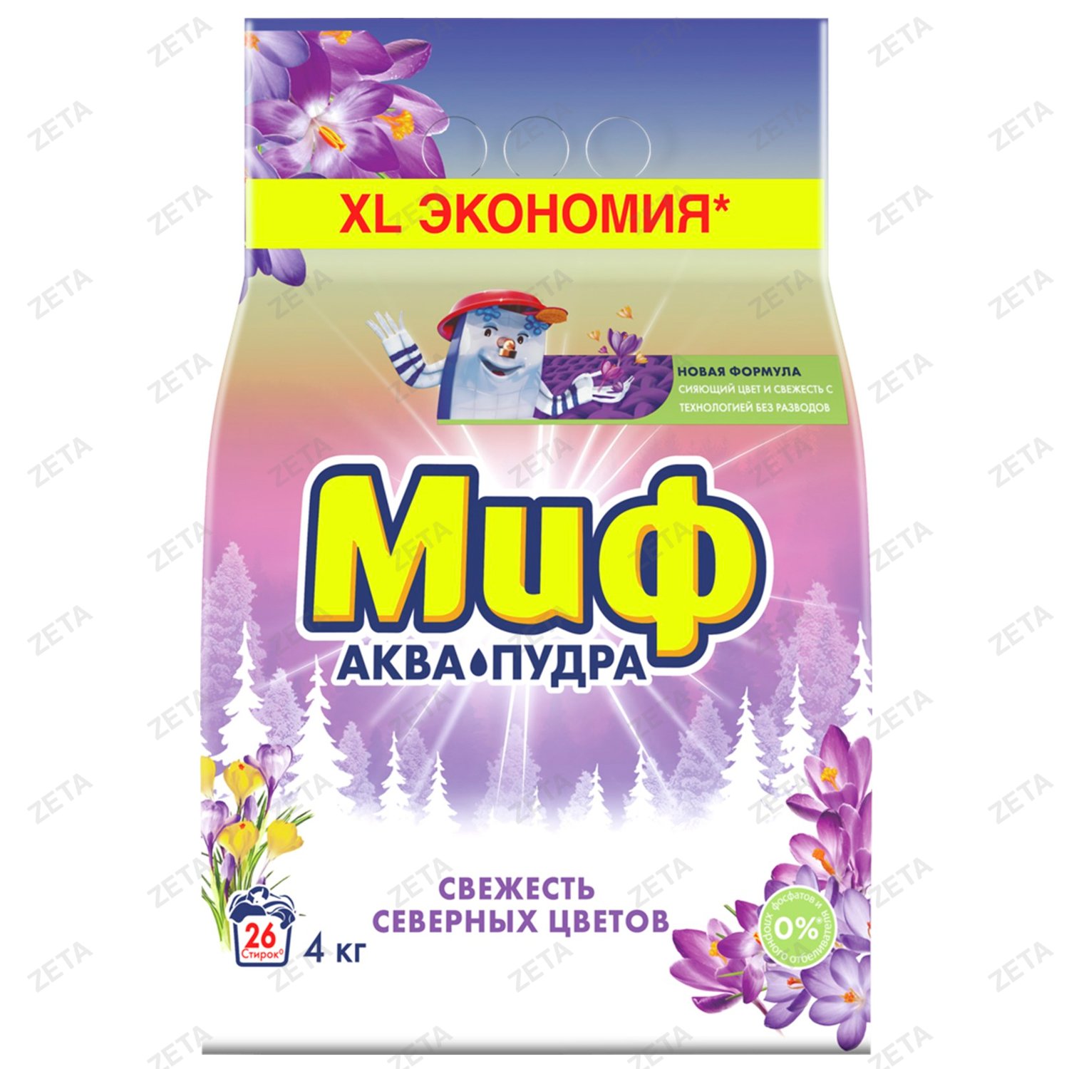 Стиральный порошок Миф Автомат 3в1 4 кг.