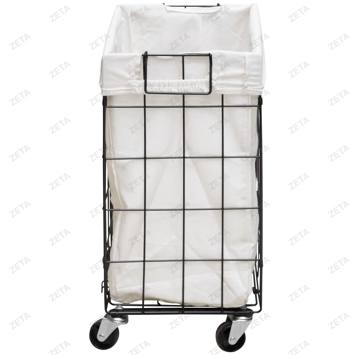 Корзина для белья на колесиках №LH21-466 (ВИ)