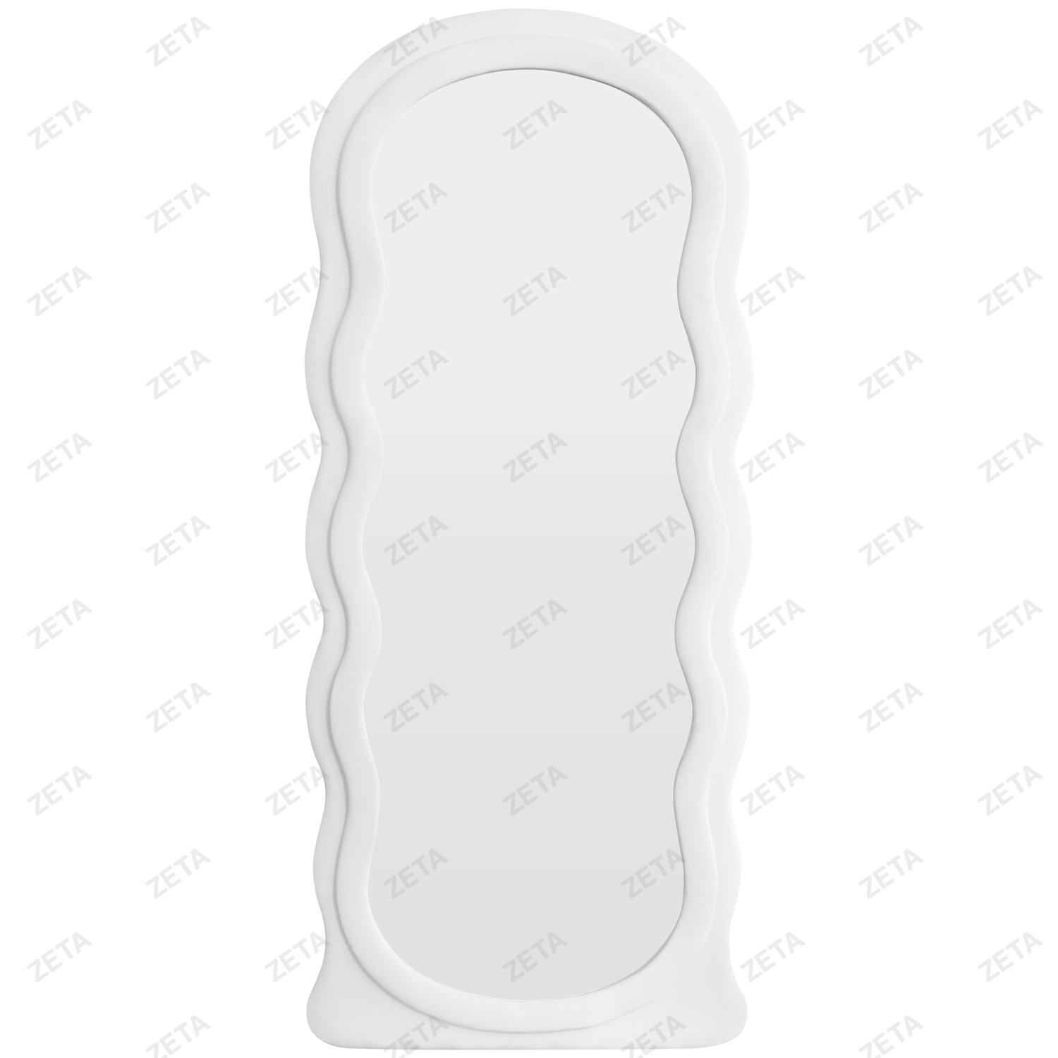 Зеркало №A1-180 (белый) (ВИ)