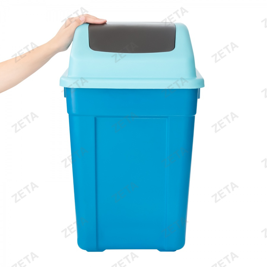 Ведро для мусора с клапаном, цветное (32 л.) - изображение 3