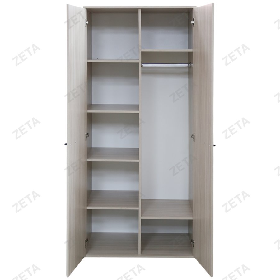 Шкаф для одежды "Кул-125-1" (ясень шимо светлый) (В-РФ)