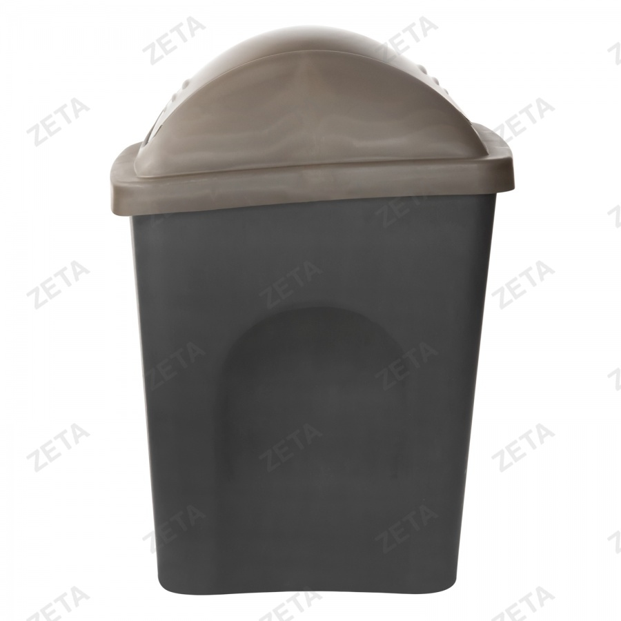 Ведро для мусора с клапаном, чёрное (24 л.) - изображение 3