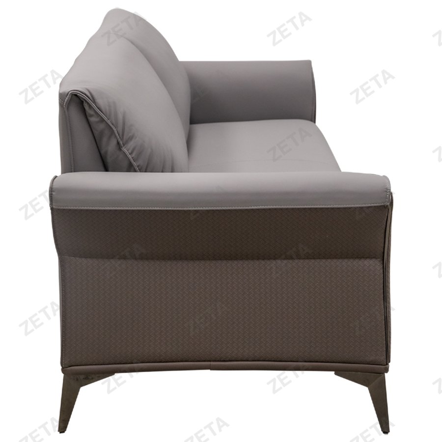 Диван офисный №A61 (серый) (ВИ)