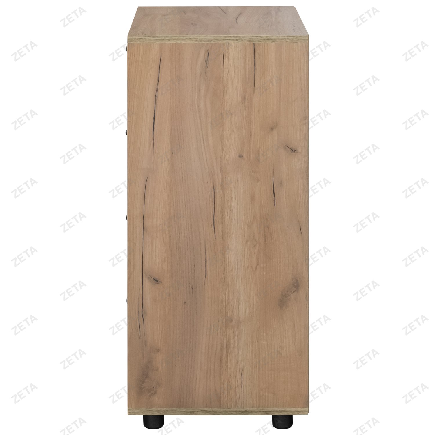 Комод МС "Милан" 4 ящика №00-00108354 (дуб золотой/белый матовый) (РФ)