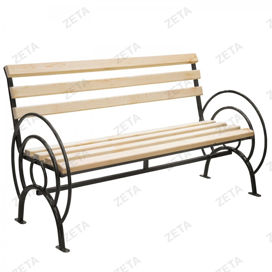 Скамья уличная со спинкой "Малави"