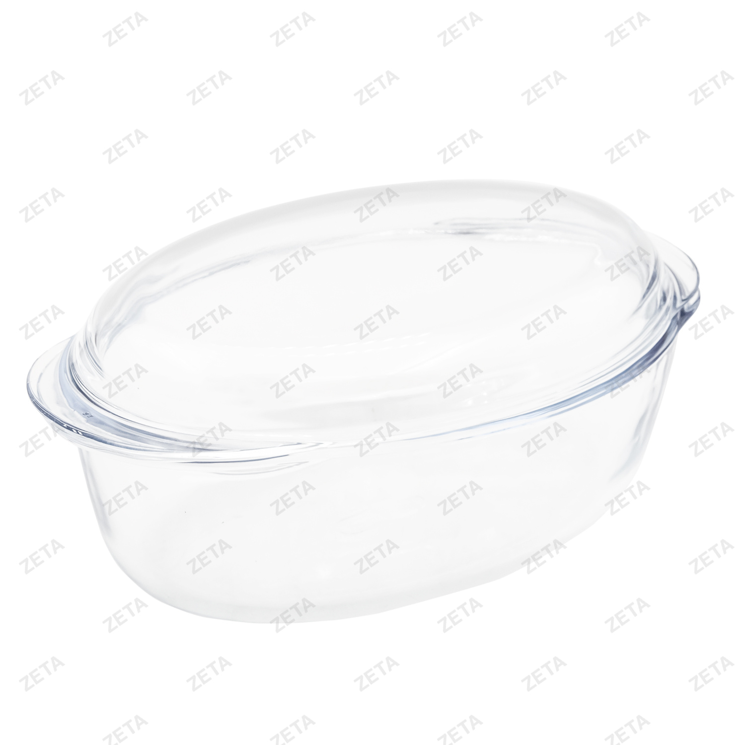 Форма для запекания овальная с крышкой "Pyrex" 3 л. №459А000 (ЮТС) - изображение 1