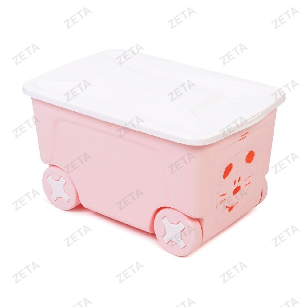 Ящик детский 50 л. для игрушек на колесах "Cool" - изображение 4