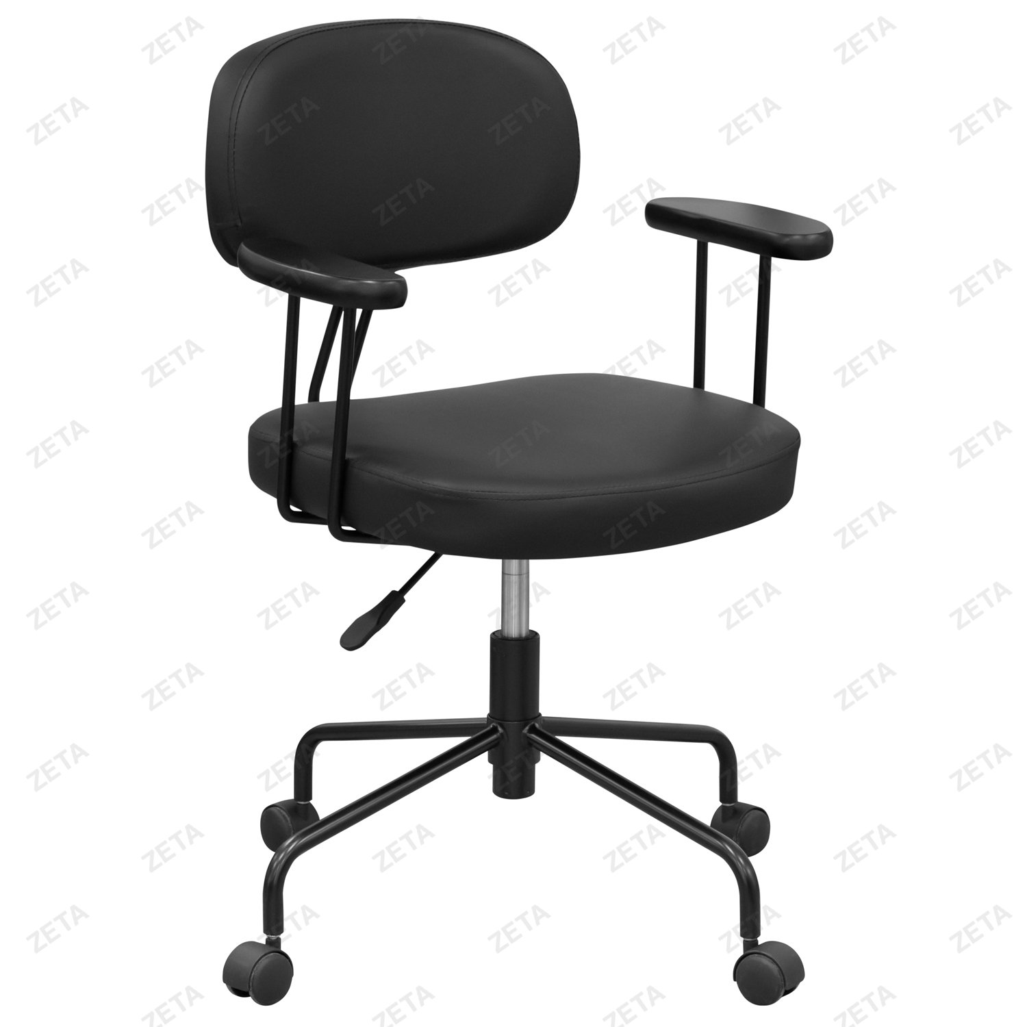 Кресло №307-W (чёрный) (ВИ)