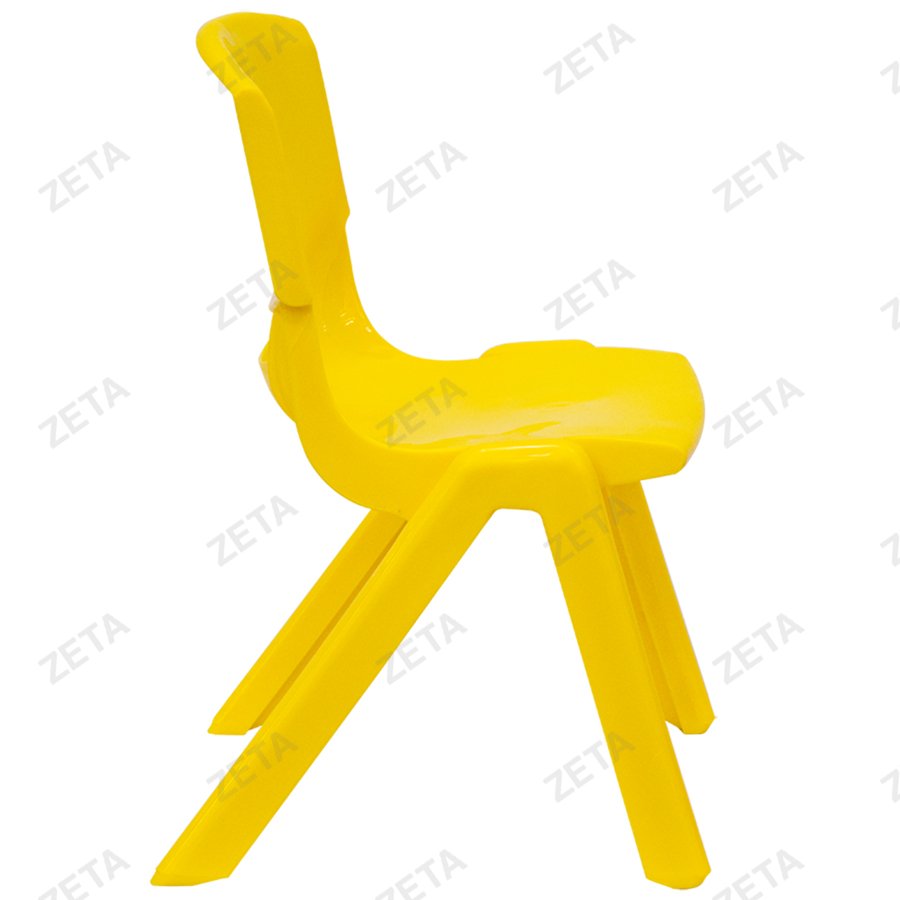 Стул детский №KC-1-4 (жёлтый) (ВИ)