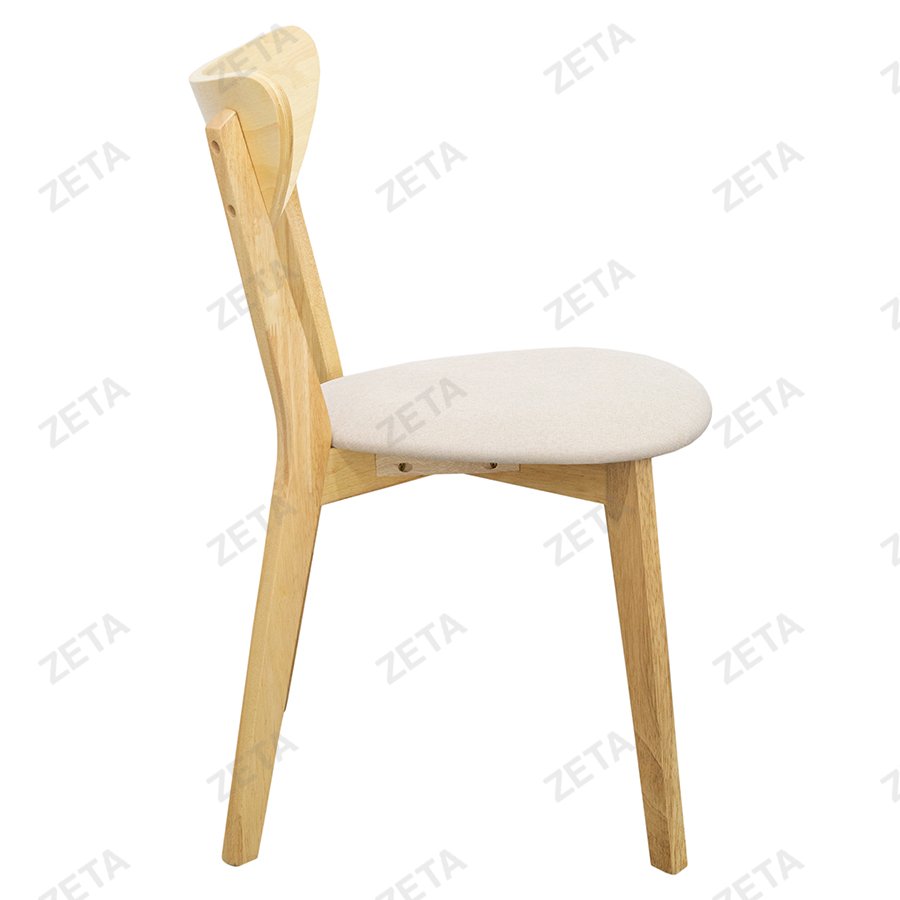 Комплект мебели: стол + 4 стула №RH7226T + №RH371C (натура / светло бежевый) (Малайзия) - изображение 6