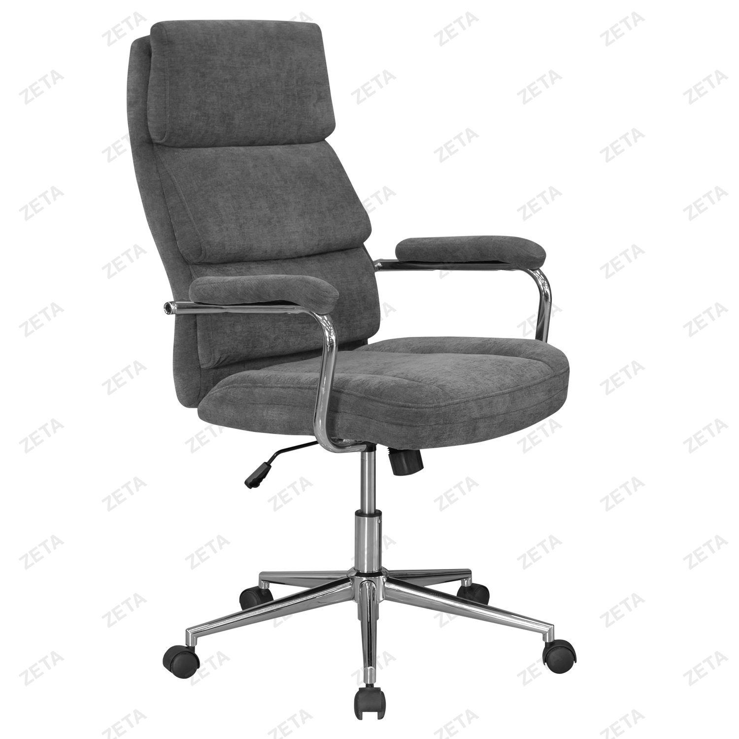 Кресло №CX1821H01 (черно-серый) (ВИ)