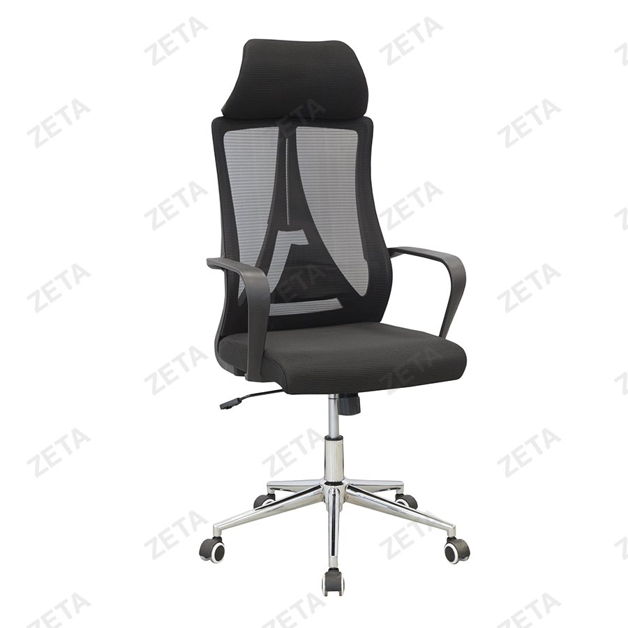 Кресло №072-H (чёрная сетка) (ВИ)