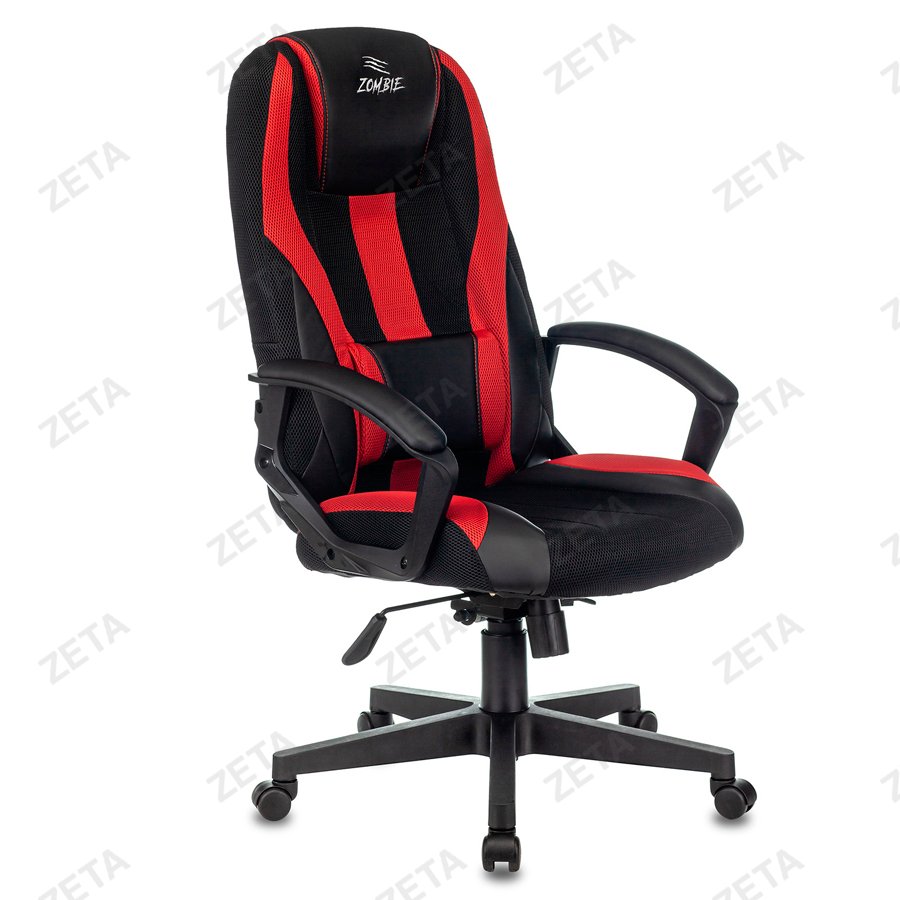 Кресло игровое "Zombie" №9 (чёрно-красное) - изображение 1