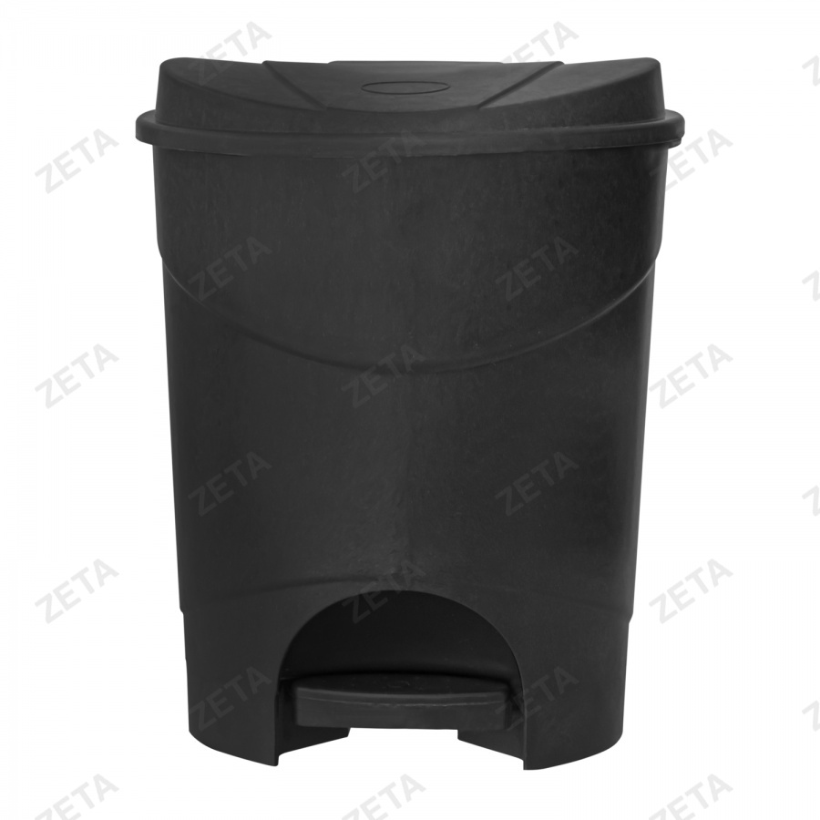 Ведро мусорное с педалью, чёрное (10 л.) - изображение 4