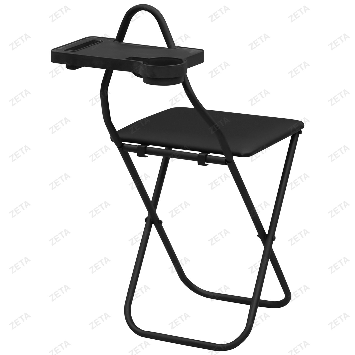 Табурет раскладной с подставкой для стаканов №300677 (Турция)