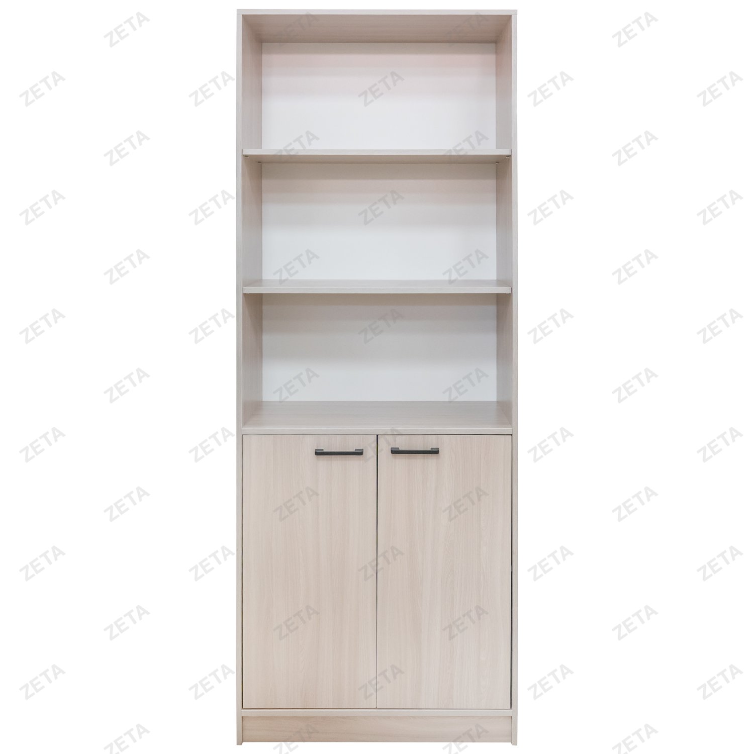 Стеллаж широкий "КУЛ-123" (ясень шимо светлый) (ТП)