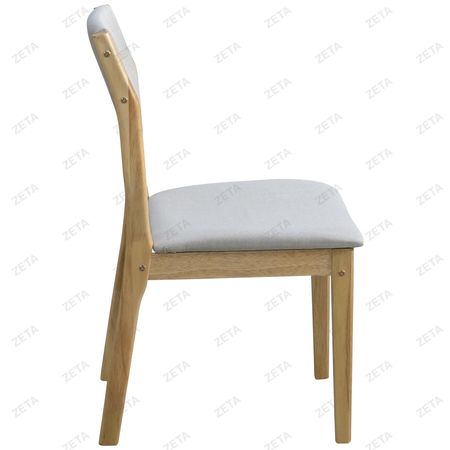 Комплект мебели: стол + 4 стула №RH7159T+RH1037C (натура / светло-бежевый) (Малайзия)