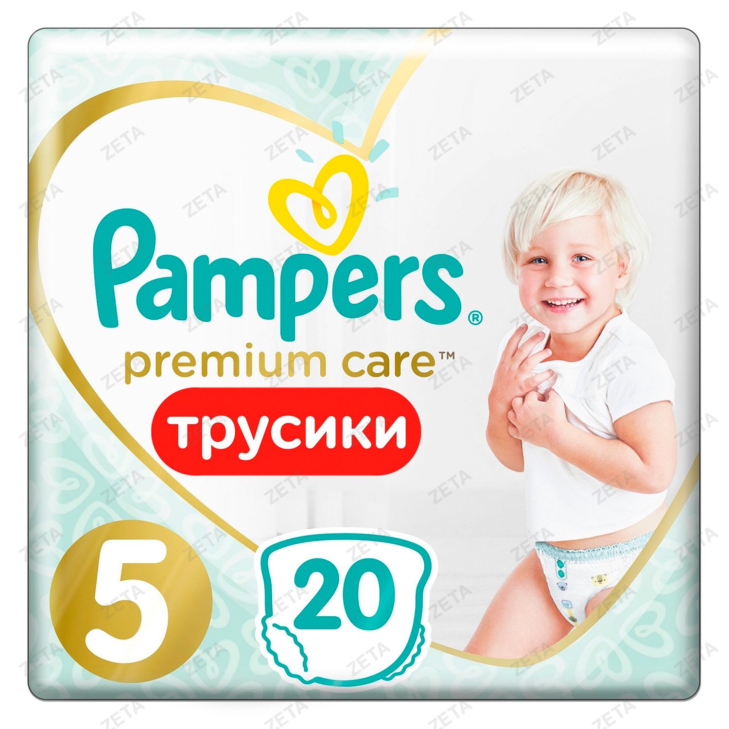Подгузники-трусики Pampers Premium Care Pants Junior 20 шт. - изображение 1