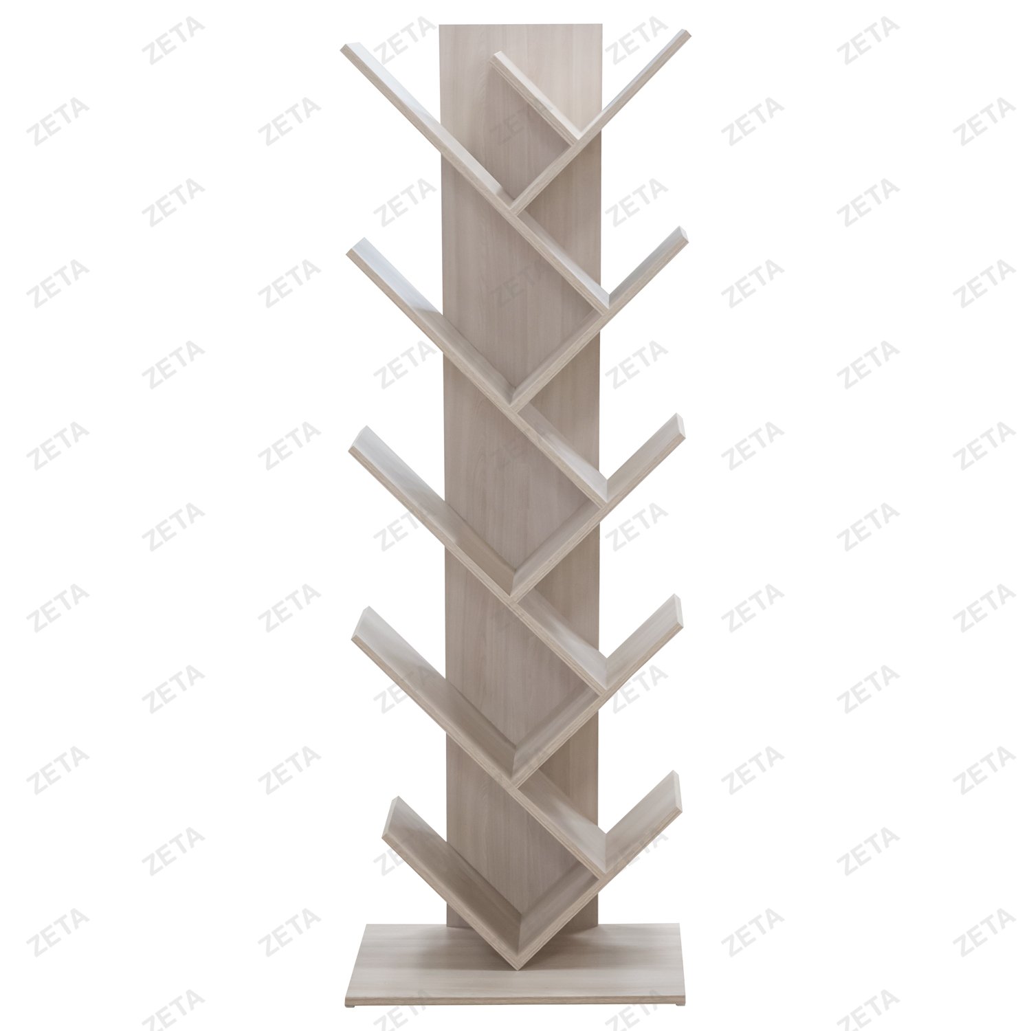 Стойка с полками "Хвоя" (ясень шимо светлый) (М-Узб)