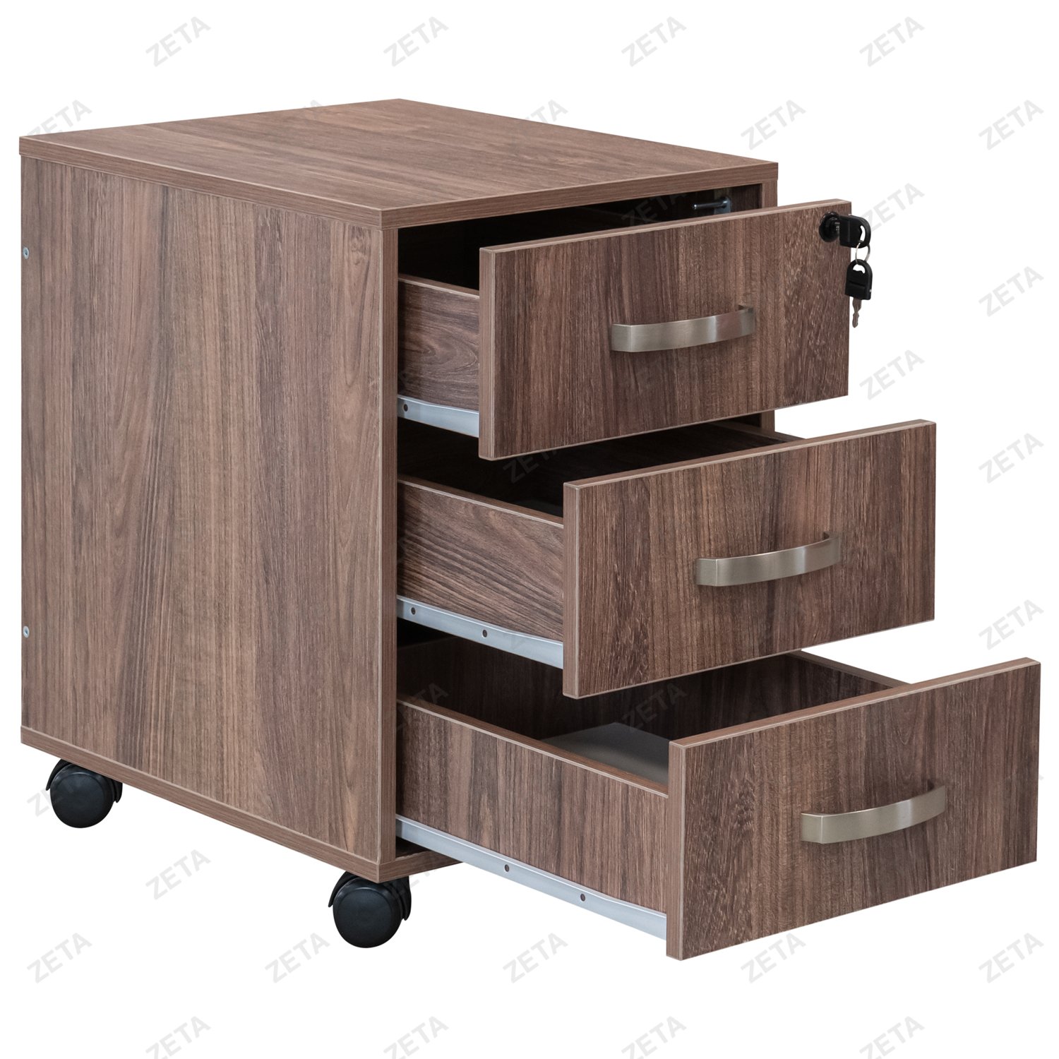 Тумба мобильная с замком Кул-105 (цвет Люкс)