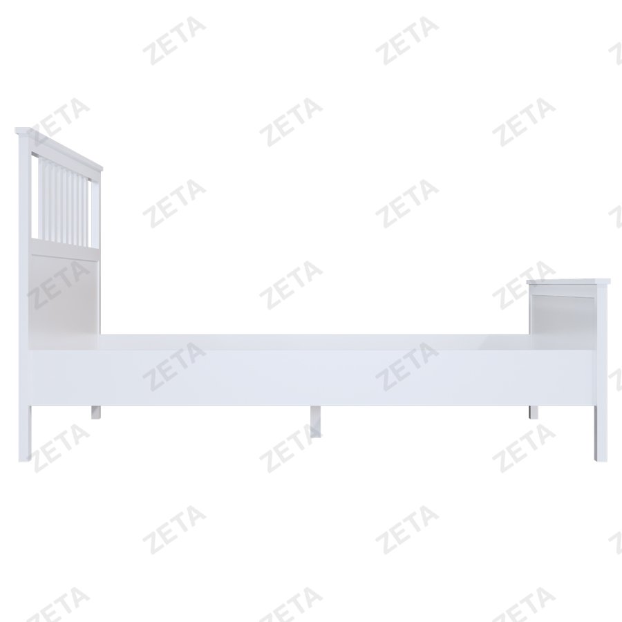 Кровать двойная "Кымор" (1600*2000 мм.) №5031320103 (белый) (Лузалес-РФ) - изображение 2