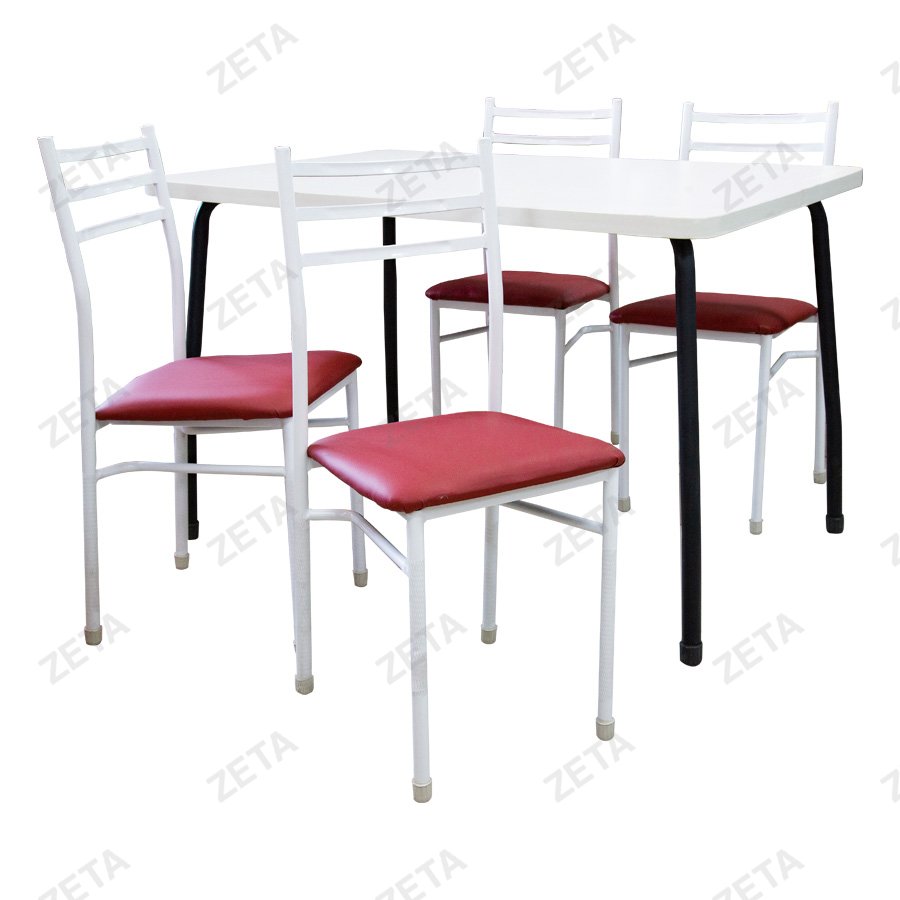 Комплект мебели "Паук Плюс": стол + 4 стула "Гектор"