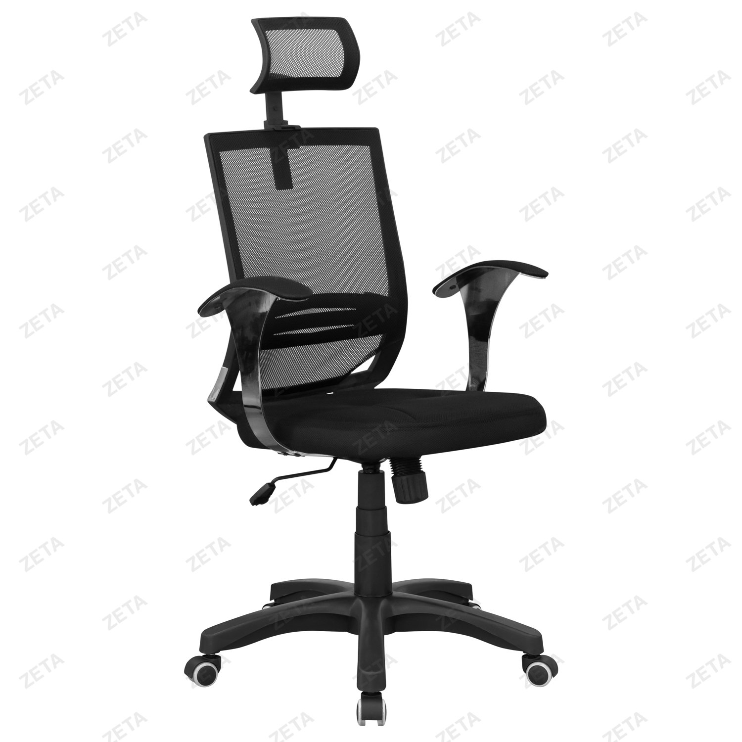 Кресло "G7-F" (подлокотники хром 107, крестовина d700)