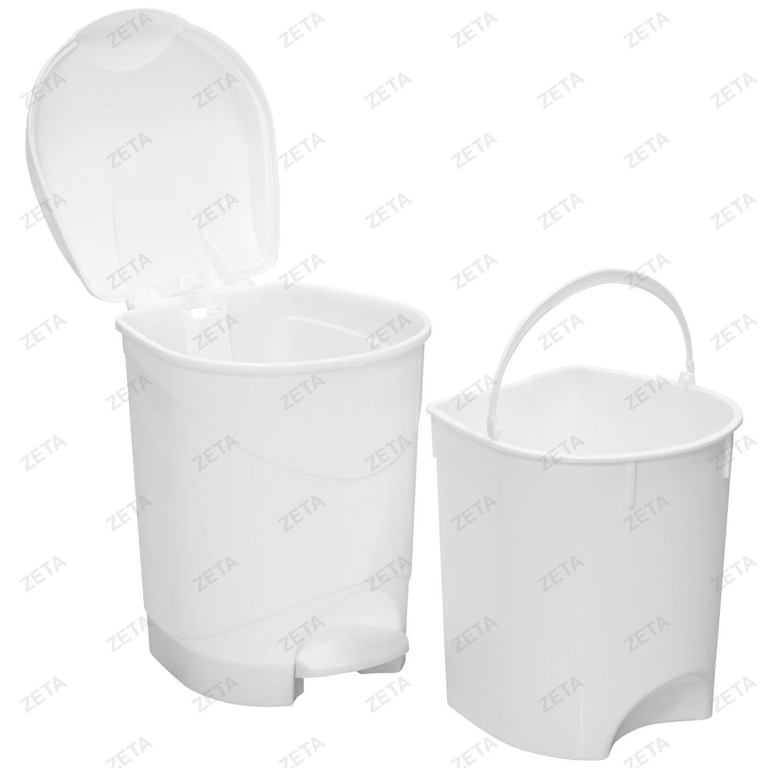 Бак мусорный пластиковый №2430 Naser (И)