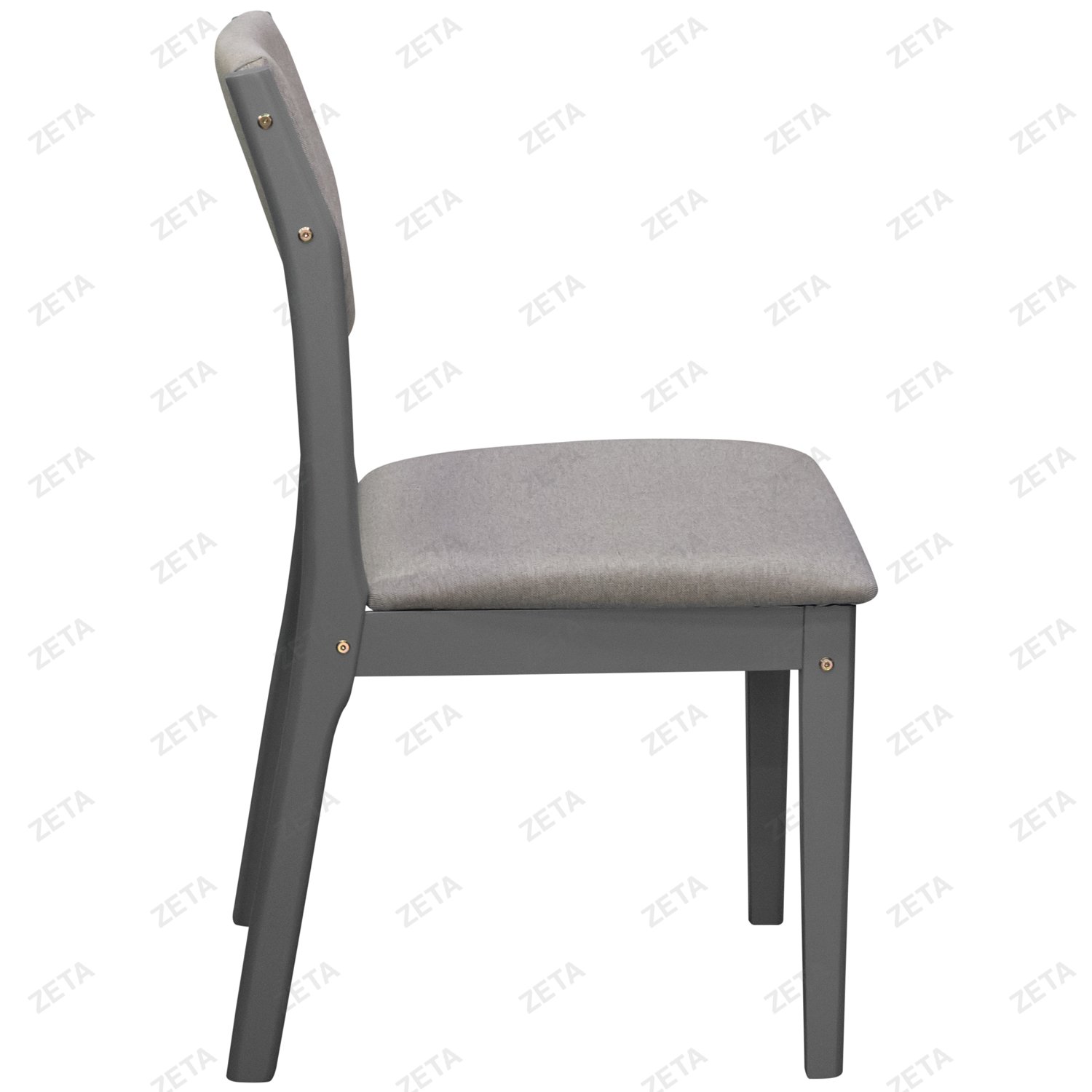 Комплект мебели: стол + 4 стула №RH7159T+RH1037C (серый / светло-бежевый) (Малайзия)