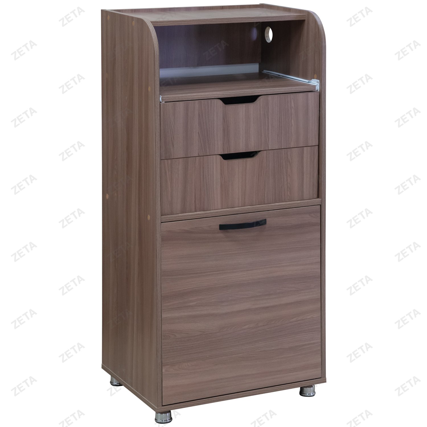 Тумба ресторанная №КУЛ-530 (ясень шимо тёмный) (М-Узб)