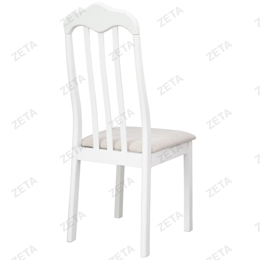 Обеденный комплект стол №RH7066T + 4 стула №RH559C (белый) - изображение 7