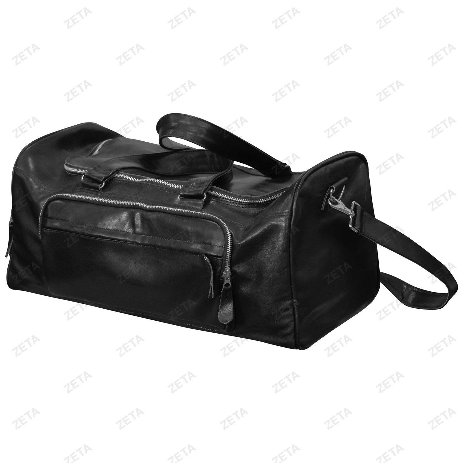 Сумка дорожная с ремнем Шах, кожа - изображение 1