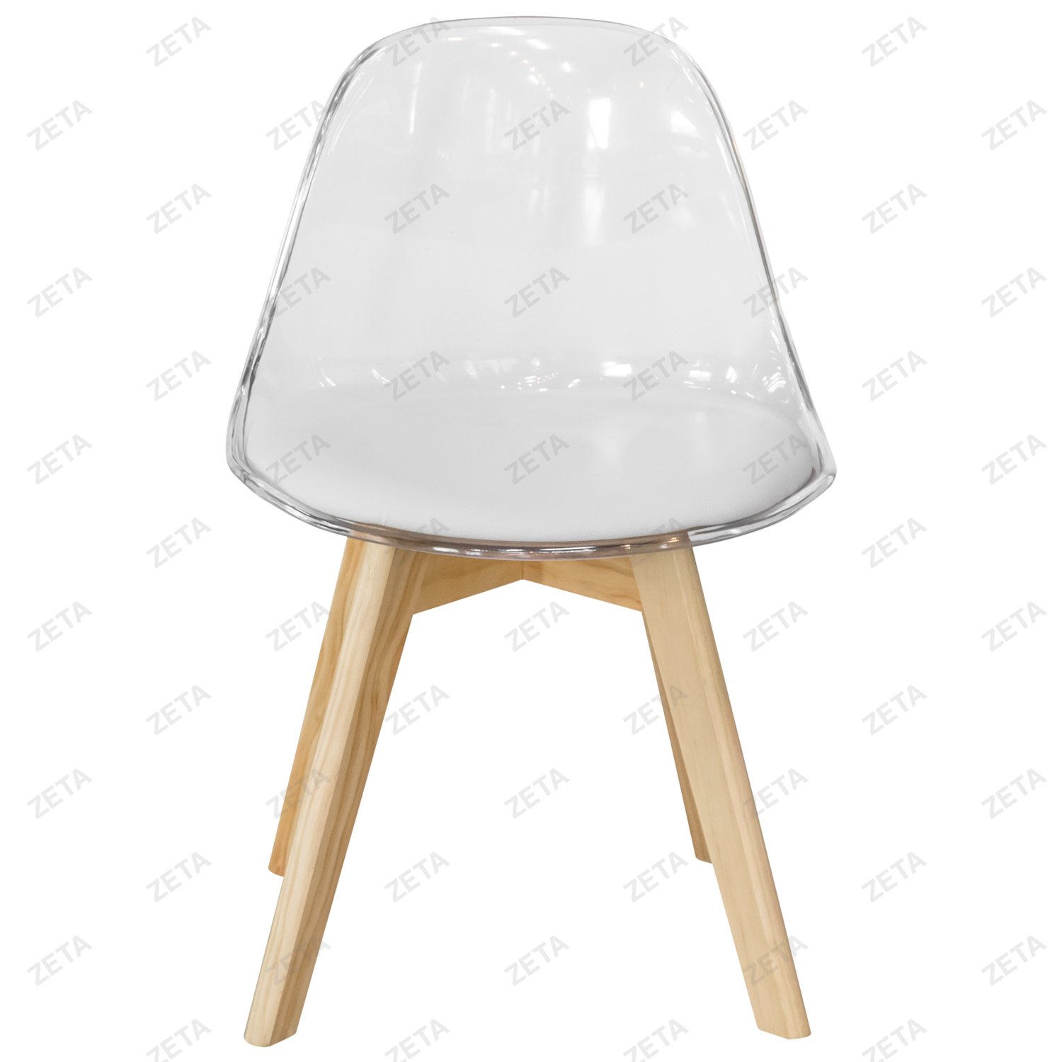 Стул пластиковый детский "S-0253CK" (прозрачный) (ВИ)