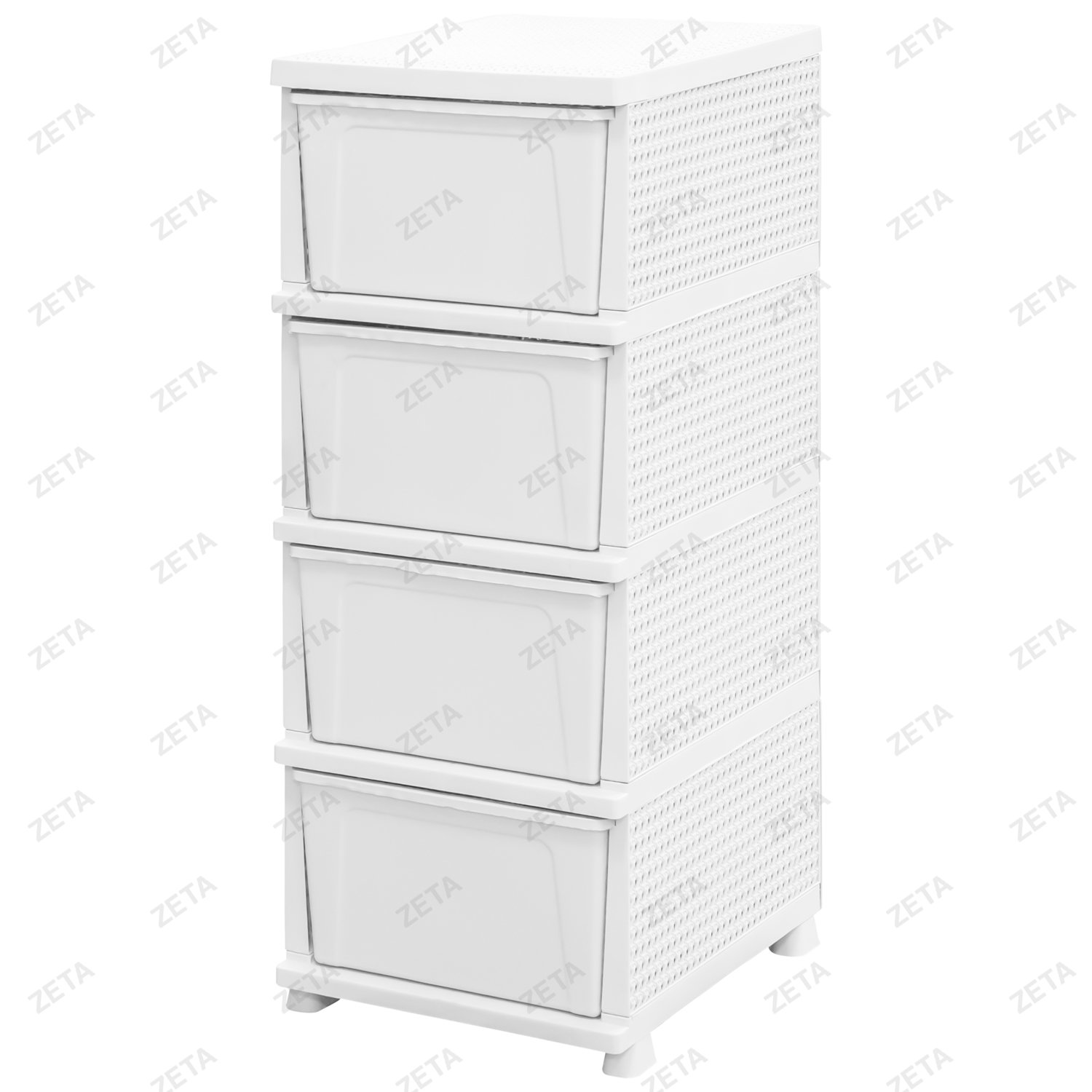 Комод 4-х секционный (белый) (Urgut-Уз)